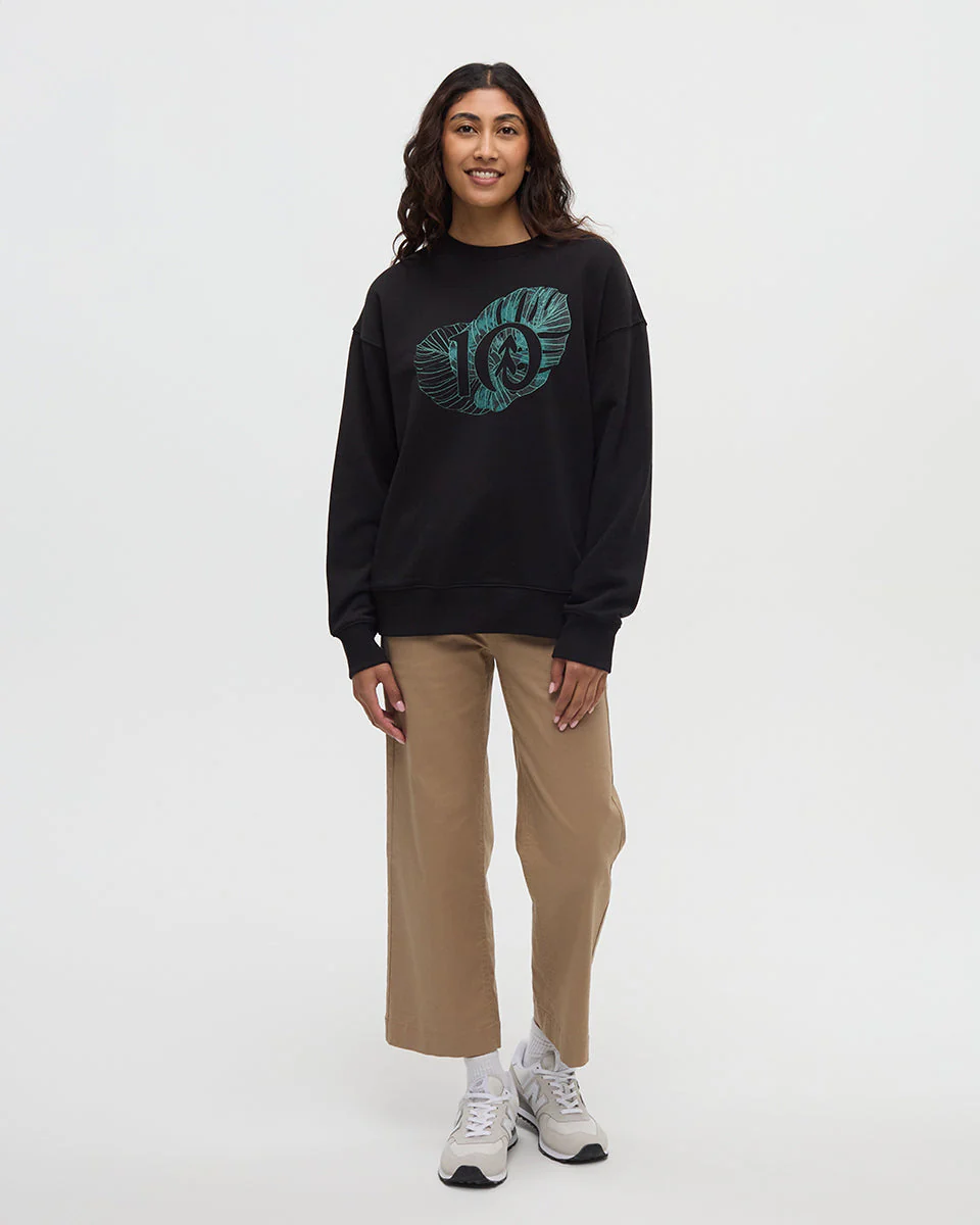 Amazon Greenery Relaxed Logo Crew - Image 2