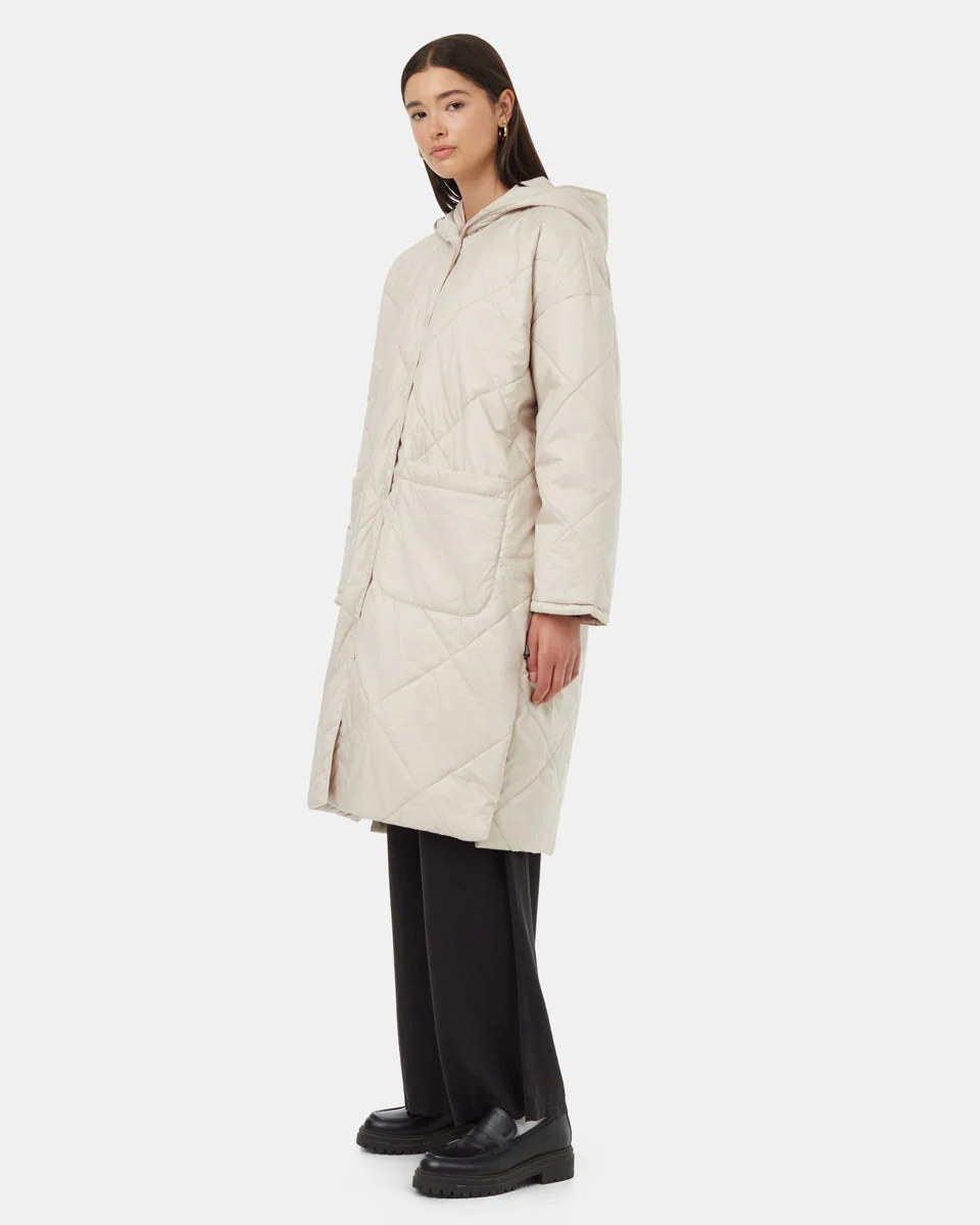 Cloud Shell Quilted Hooded Jacket - Image 2