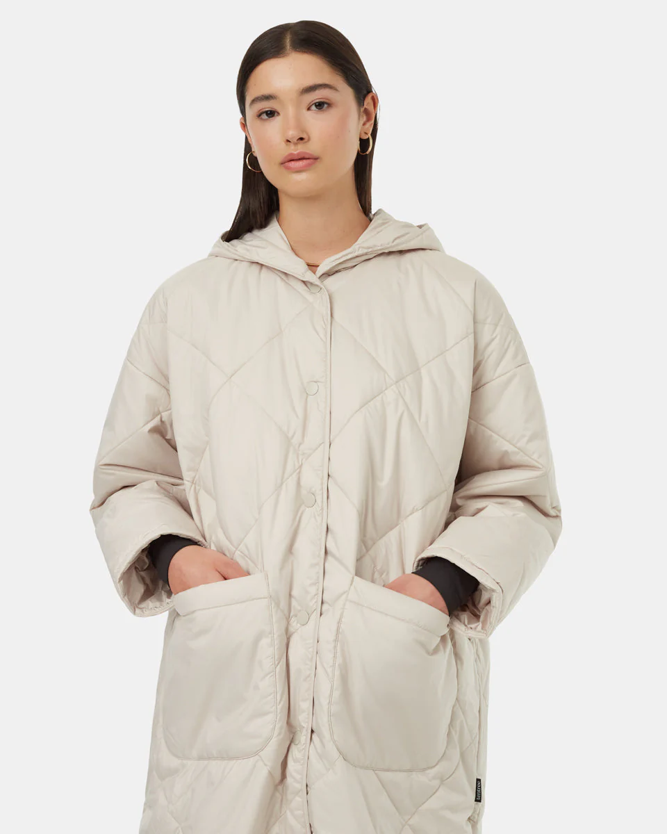 Cloud Shell Quilted Hooded Jacket - Image 4