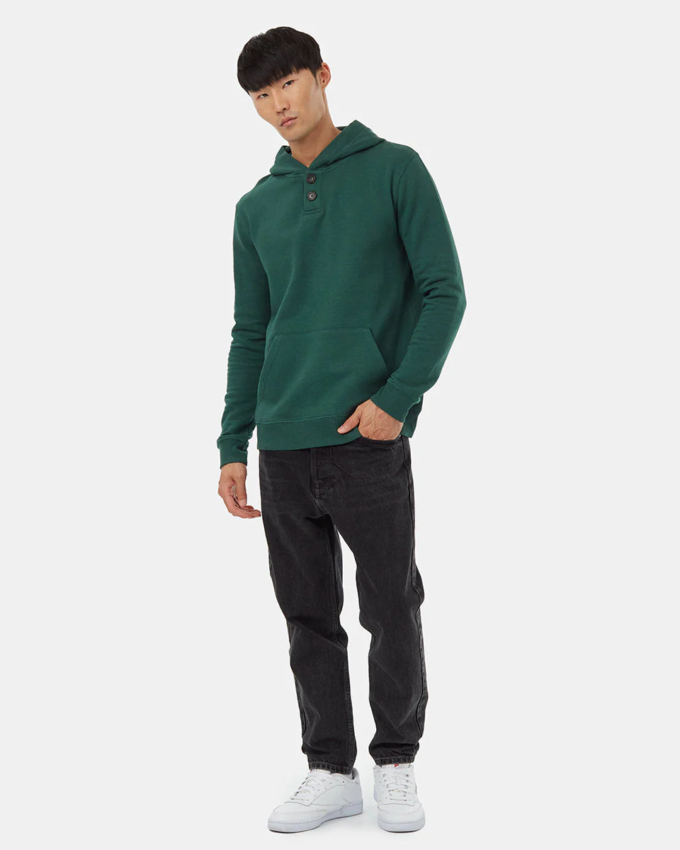 Treefleece 1/4 Button Hoodie - Image 2