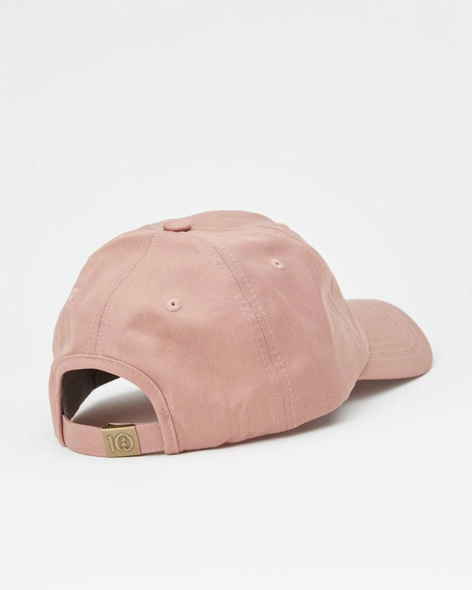 Tree Embroidery Tencel Peak Hat - Image 3