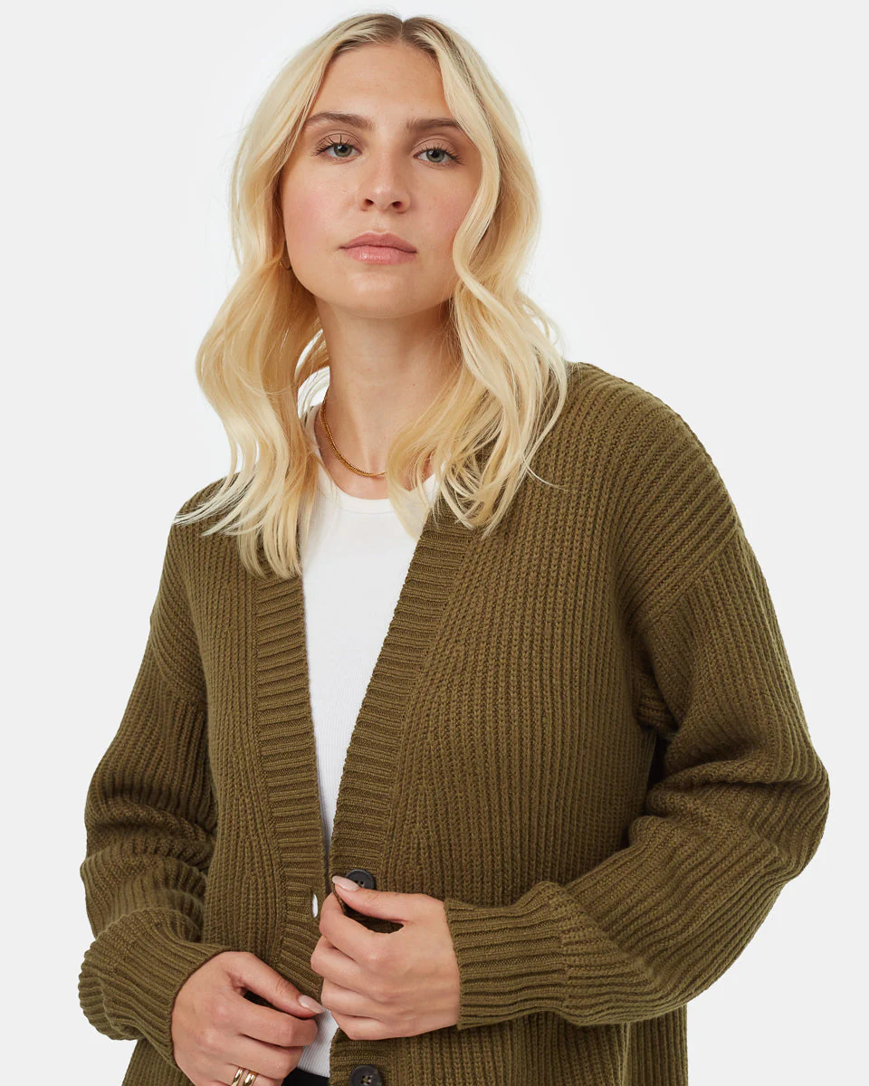 Oversized Button Cardigan - Image 4